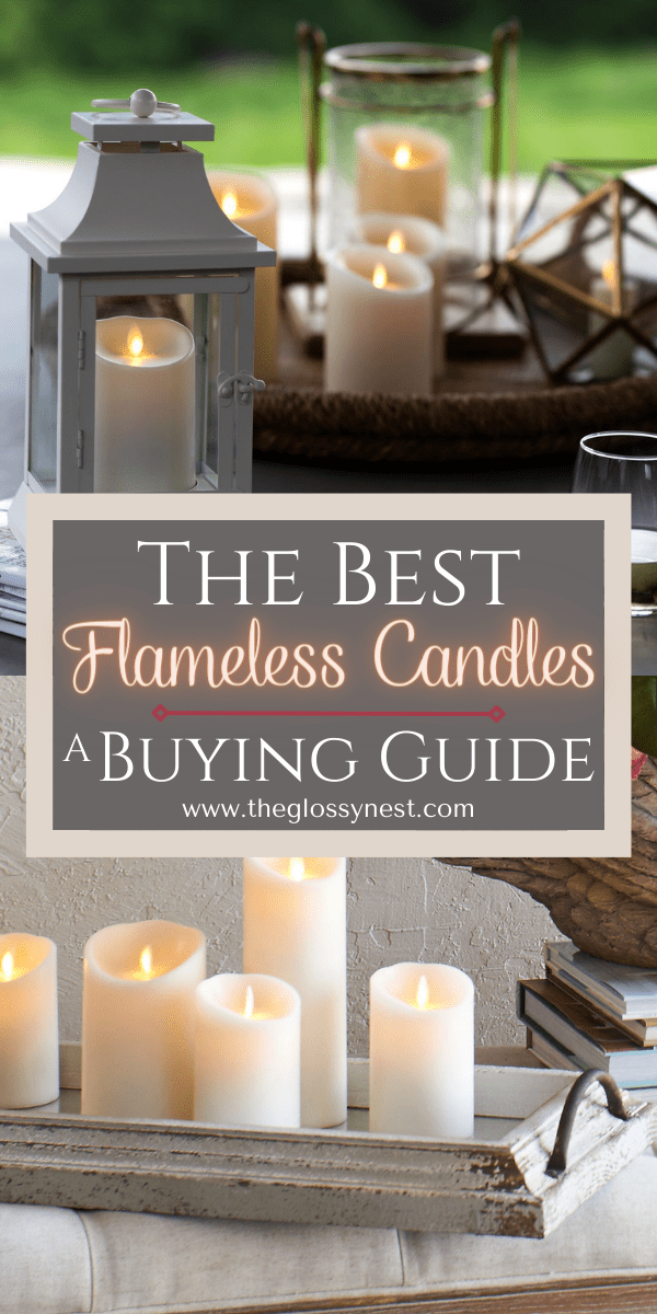Best flameless candles to use with lanterns, trays, outside, inside