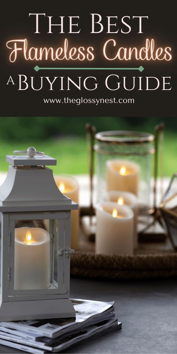Best flameless candles to use with lanterns, trays, outside