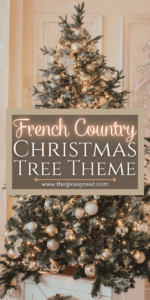 French Country Christmas Tree Ideas For A Simple, Stunning Holiday