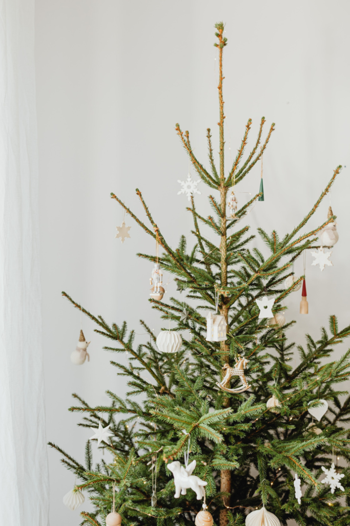 Rustic Christmas Tree Ideas For a Simple, Nature Inspired Holiday