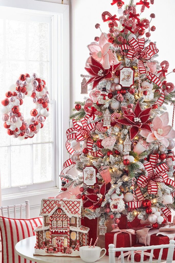 Glitz and Glam Christmas Tree Bundle Kit, Glamourous Sparkle Tree Decor,  Elegant Classy Theme Tree Decorations, Christmas Tree Kit, 