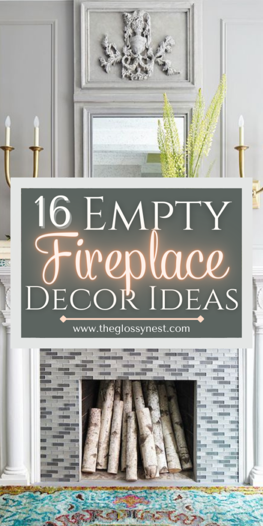 16 empty fireplace decor ideas