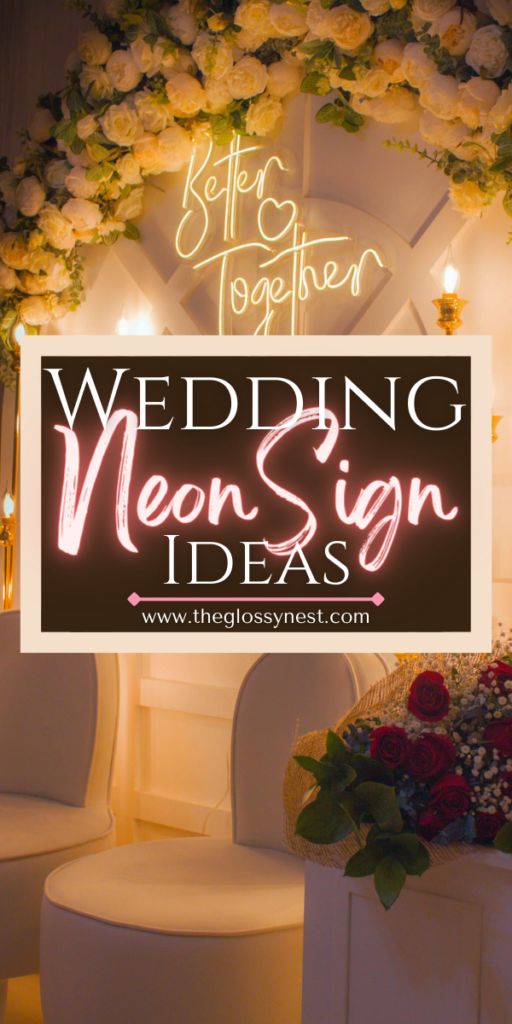 wedding neon sign ideas