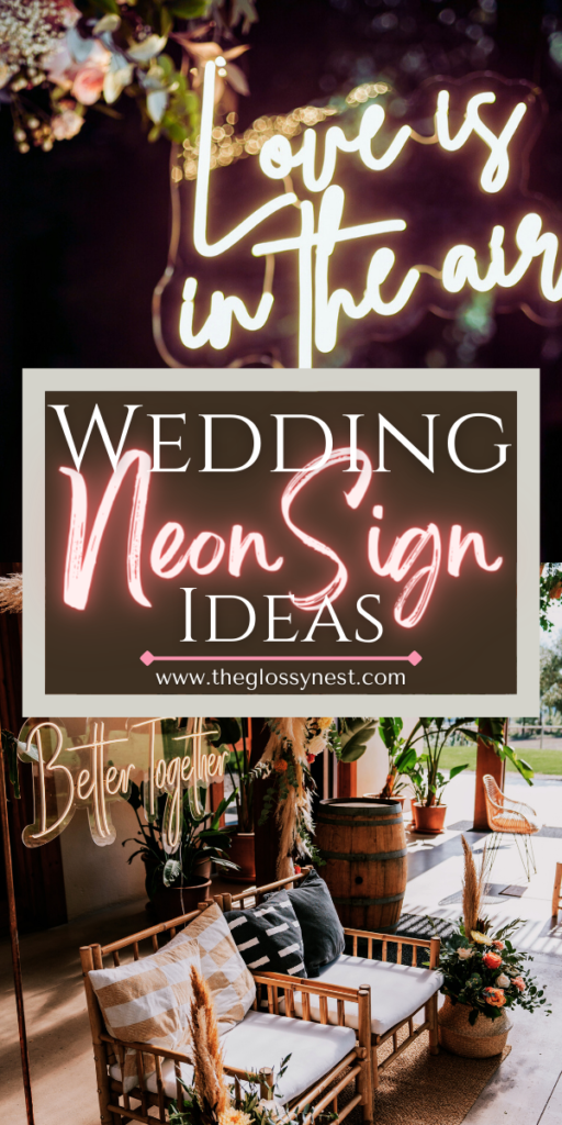 wedding neon sign ideas
