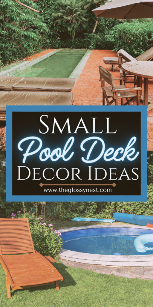 small pool deck decor ideas