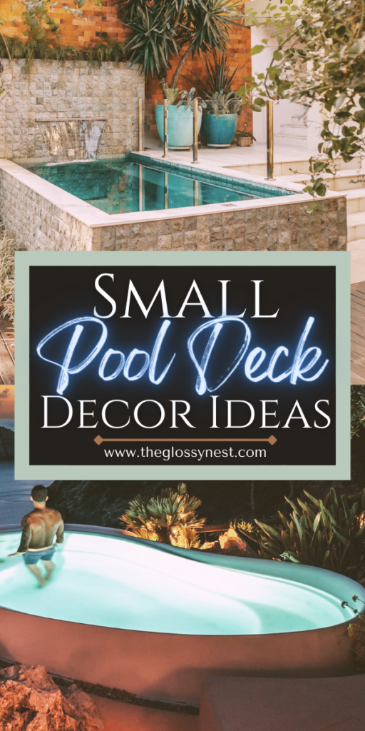 small pool deck decor ideas